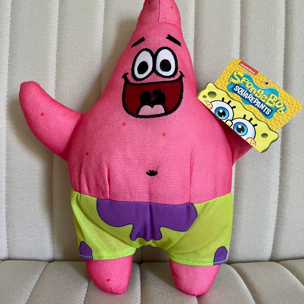 SpongeBob SquarePants Patrick Star Plush - Pink and Purple
